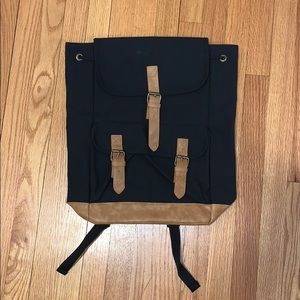 DSW canvas backpack